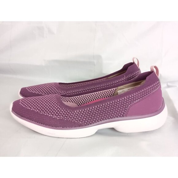 Vionic Vortex Kallie Slip-On Shoes Women’s Size 10 Grape Kiss Knit Comfort Sneak - Picture 3 of 10